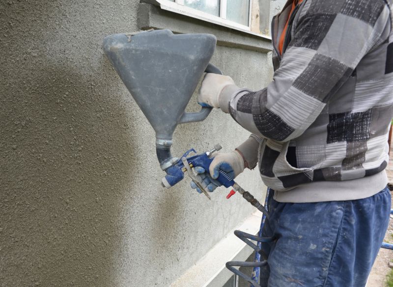 Exterior Stucco Application